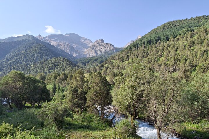 One day Trek in Osh to Sacred Sites and Panoramic Views