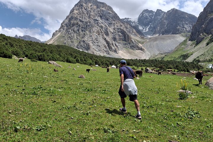 One day Trek in Osh to Sacred Sites and Panoramic Views