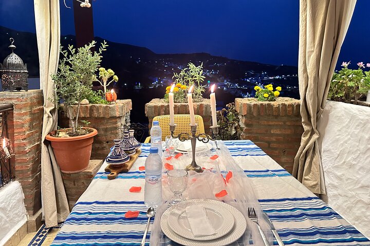 Chefchaouen Private Cooking Class with Mountain View