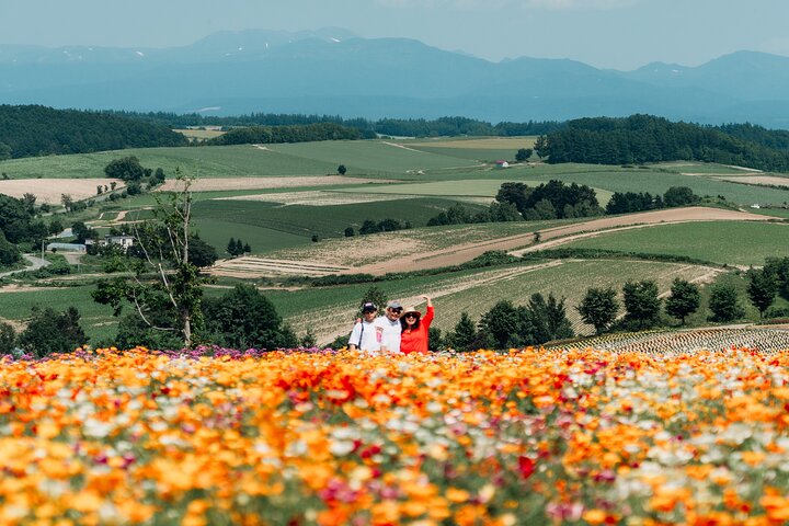 Wherever you want! 1-Day Private Tour from Sapporo to Furano more