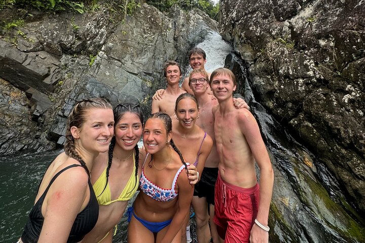 El Yunque Rainforest Waterslides, Waterfalls and Rope Swing