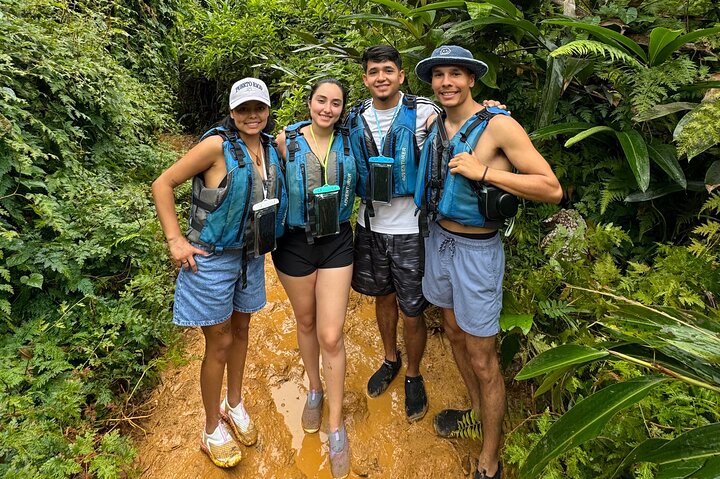 El Yunque Rainforest Waterslides, Waterfalls and Rope Swing