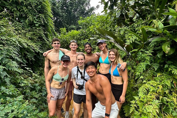 El Yunque Rainforest Waterslides, Waterfalls and Rope Swing