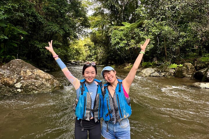 El Yunque Rainforest Waterslides, Waterfalls and Rope Swing
