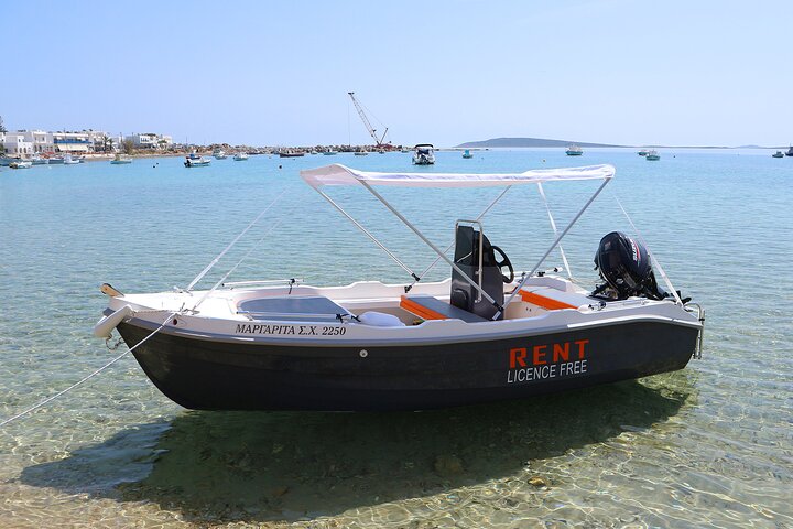 Boat Rental on Antiparos