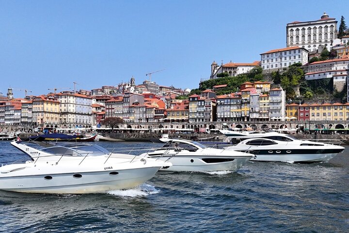 Porto: Luxury Yacht Cruise – 7 Bridges with Wine Tasting & Snacks