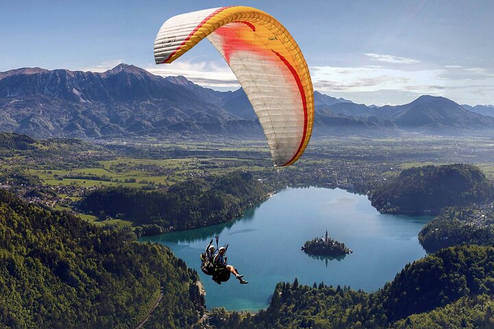 Lake Bled Tandem Paragliding