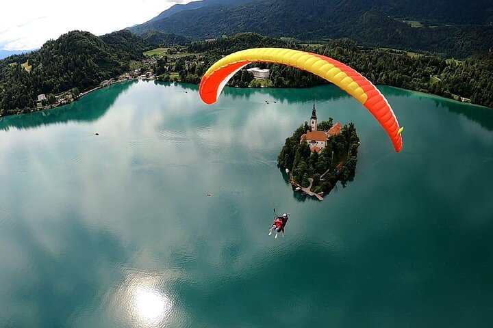 Lake Bled Tandem Paragliding