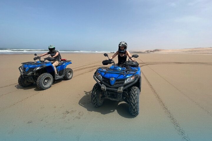 Agadir Quad Bike Desert and Beach Tour