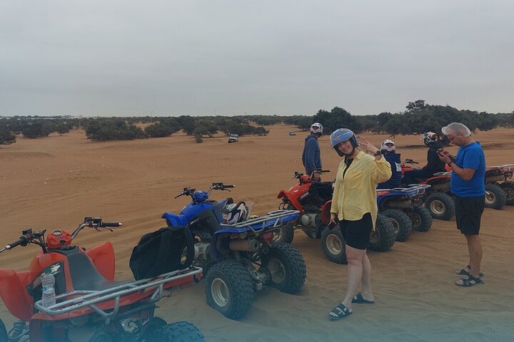 Agadir Quad Bike Desert and Beach Tour