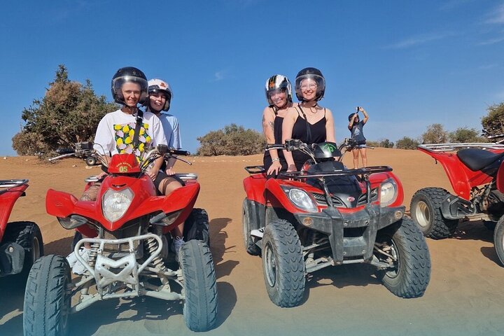 Agadir Quad Bike Desert and Beach Tour
