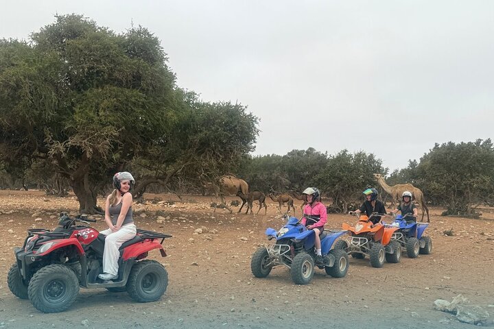 Agadir Quad Bike Desert and Beach Tour