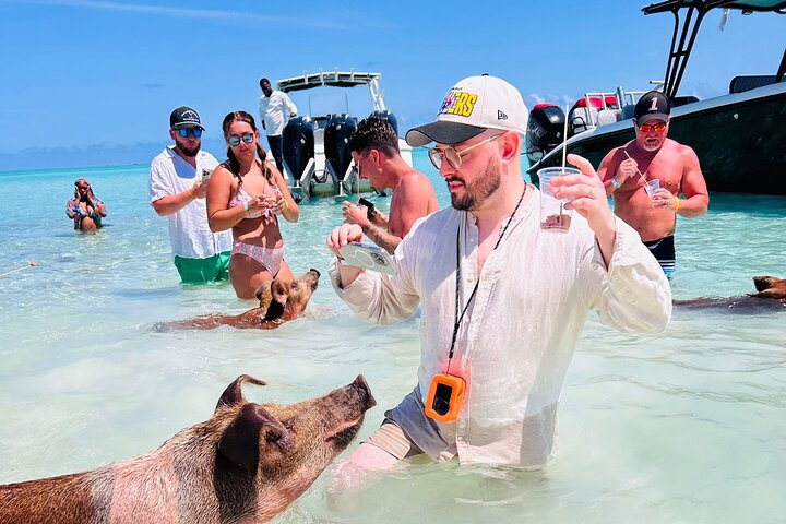 Nas: 3 islands Tour ,snorkel, Turtles, pigs and lunch