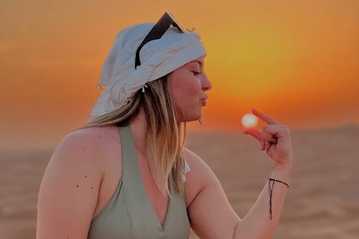 Sunset desert safari tour (private tour)