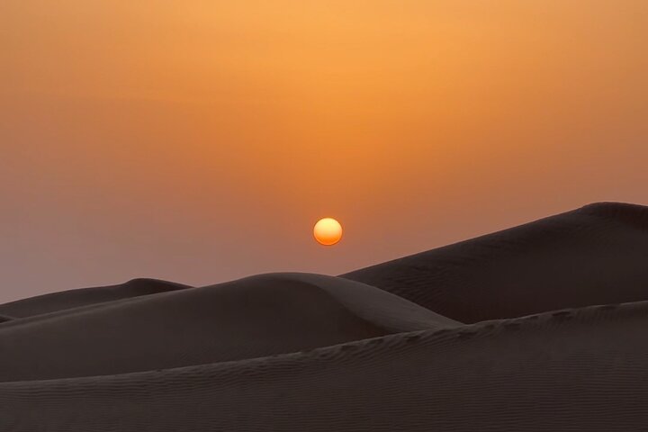 Sunset desert safari tour (private tour)