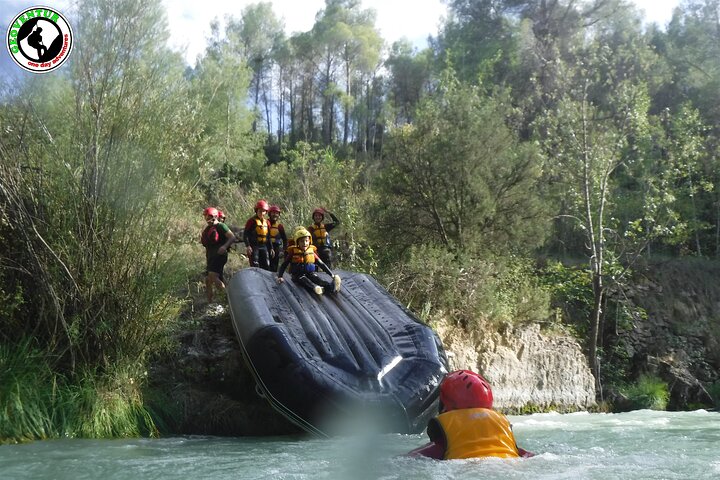 Rafting activity in Teruel