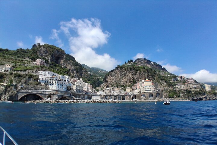 Experience the Magic of the Coast from the sea: Maiori & Amalfi in Positano