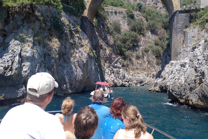 Experience the Magic of the Coast from the sea: Maiori & Amalfi in Positano