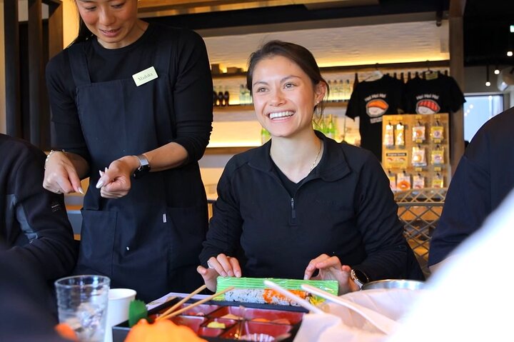 Sushi Making Tokyo Roll and Authentic Japanese Sushi Class