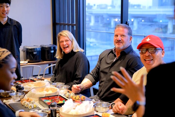 Sushi Making Tokyo Roll and Authentic Japanese Sushi Class
