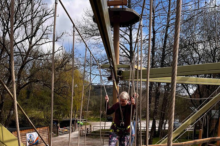 North Devon: SkyTrail High Ropes Course