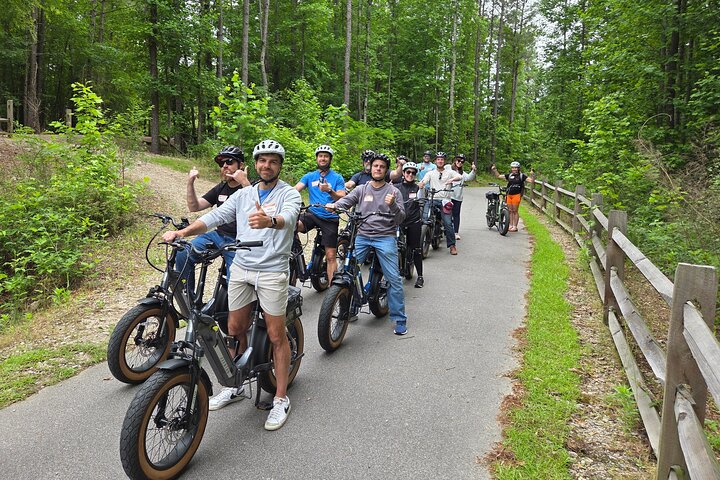 Raleigh Guided E-Bike Tour: Tacos, Margaritas, and History