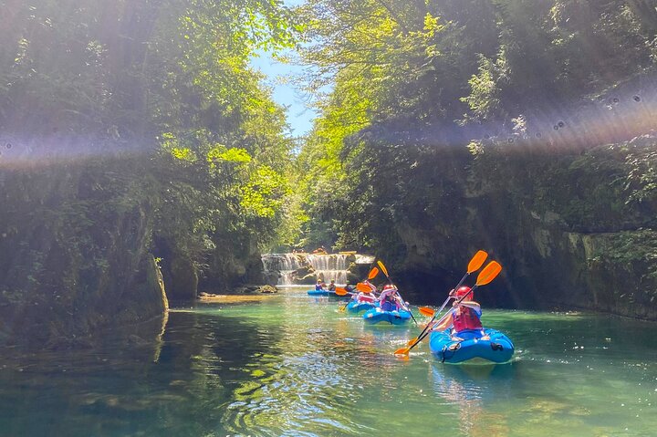 Kayaking at the Mreznica Canyon
