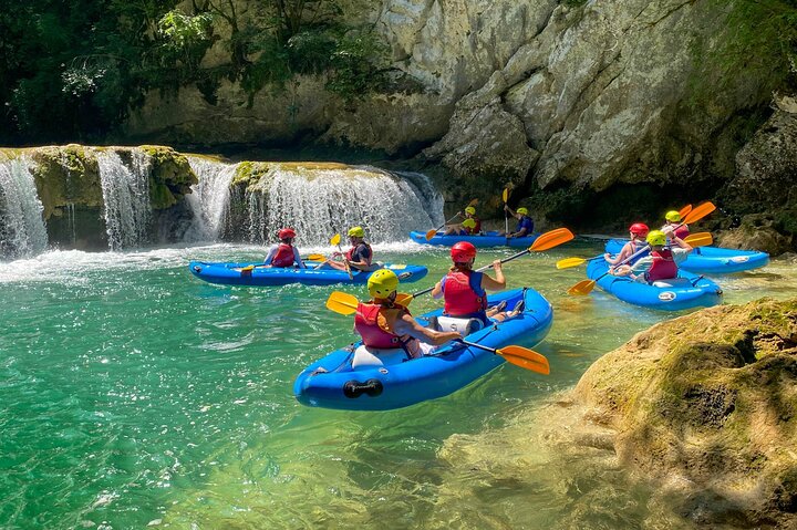 Kayaking at the Mreznica Canyon
