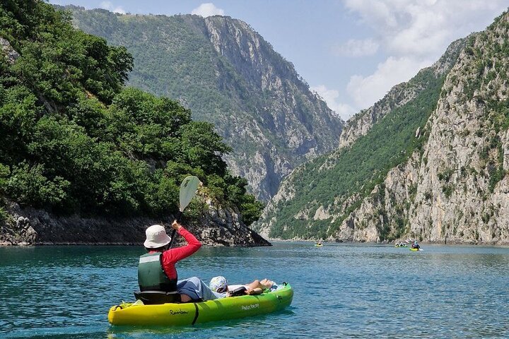 Kayaking Adventure on Piva Lake