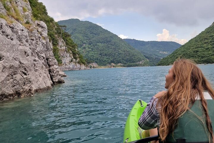 Kayaking Adventure on Piva Lake