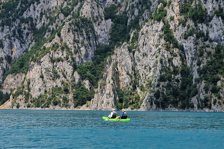 Kayaking Adventure on Piva Lake