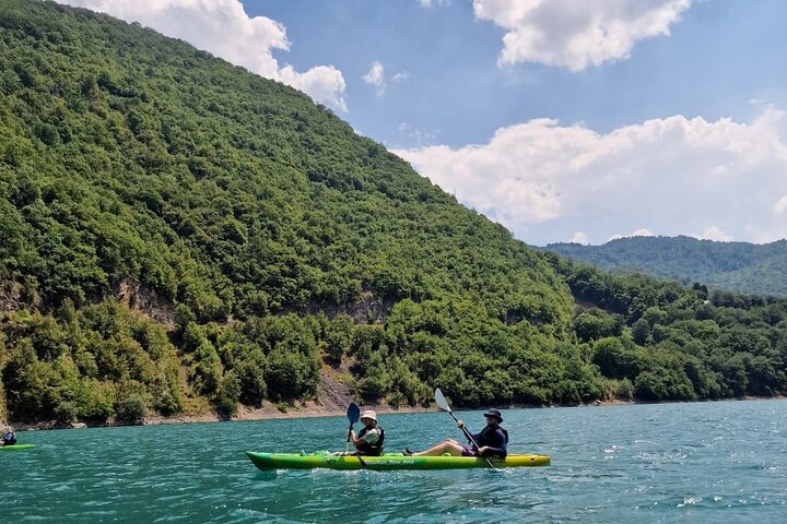 Kayaking Adventure on Piva Lake
