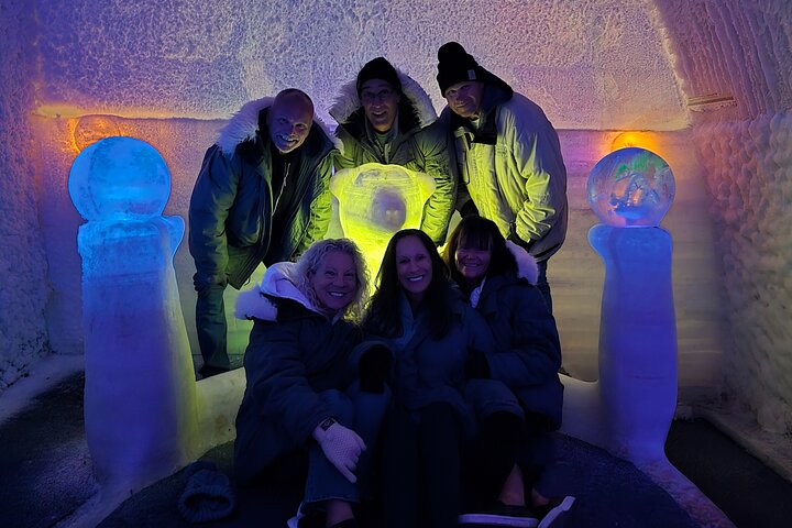 Midnight Sun Magic Chena Hot Springs Soak and Ice Museum Tour