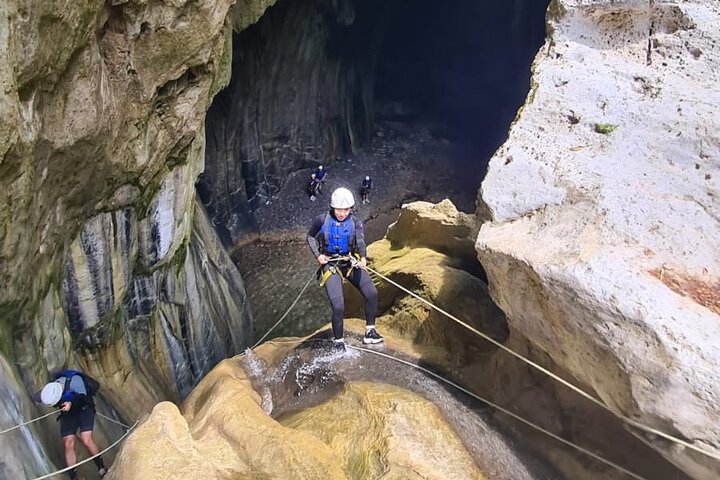 Matacanes : Canyoning + Hiking + Water Jumps + Rappel + Caves