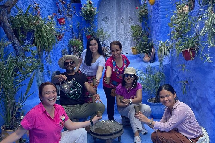 Full-day guided tour from Rabat to Chefchaouen iconic blue city