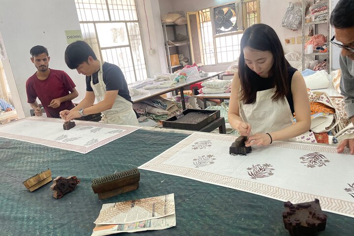 Learn Hand Block Printing Techniques & Print Your Own Fabric