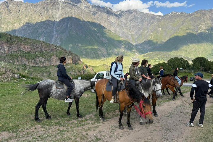 Kazbegi Horseback Ride to Gergeti Trinity Church (Iconic Views)
