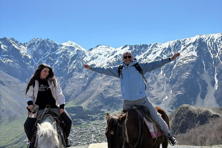 Kazbegi Horseback Ride to Gergeti Trinity Church (Iconic Views)