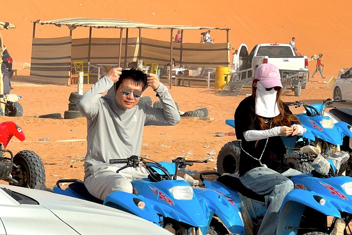 Riyadh Desert Safari Dune Bashing, ATV, camel ride, and Sandboard
