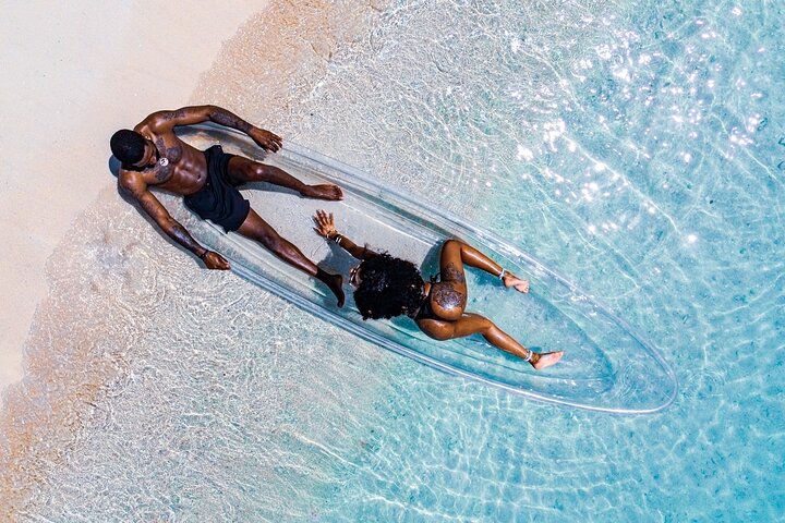 Clear Kayak Drone Photoshoot and Videos in Montego Bay Jamaica