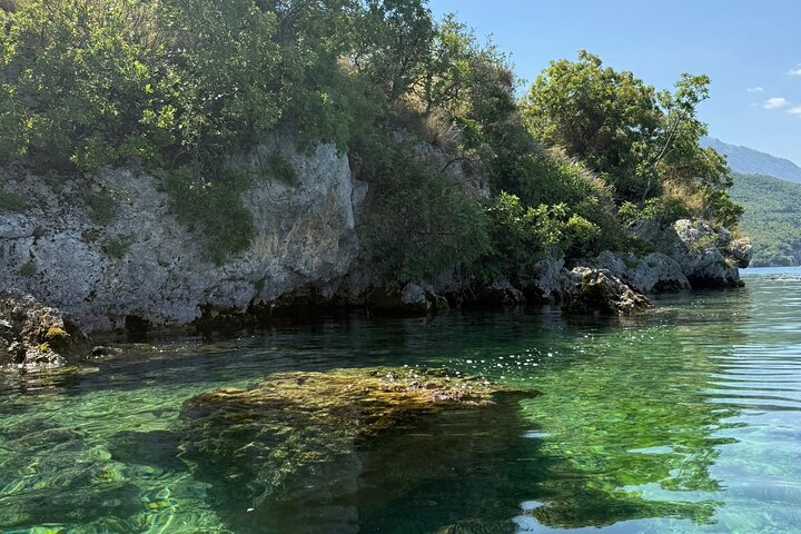 Lake Ohrid Kayaking with beach and BBQ Lunch