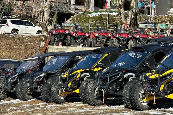 Batumi: Mtirala ATV Buggy CanAm Maverick & Horse Riding Adventure