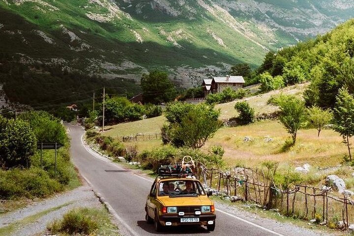Self-Guided Tour in Theth with Round-trip Transport and Map