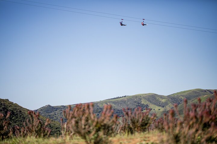 Epic Zipline Tour near Santa Barbara