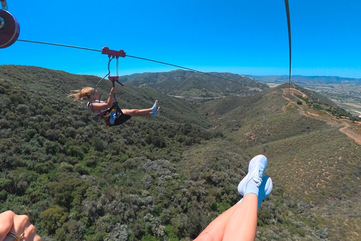Epic Zipline Tour near Santa Barbara