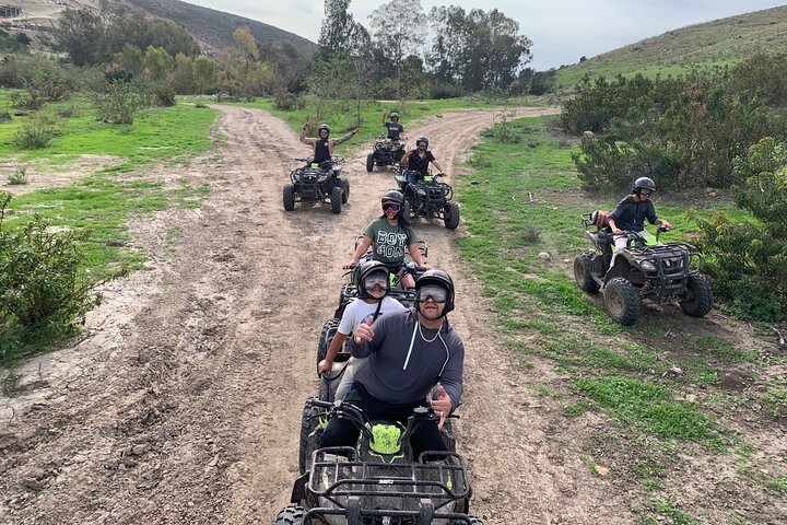 Zip lines /pink quad bikes/paintball + Transportation