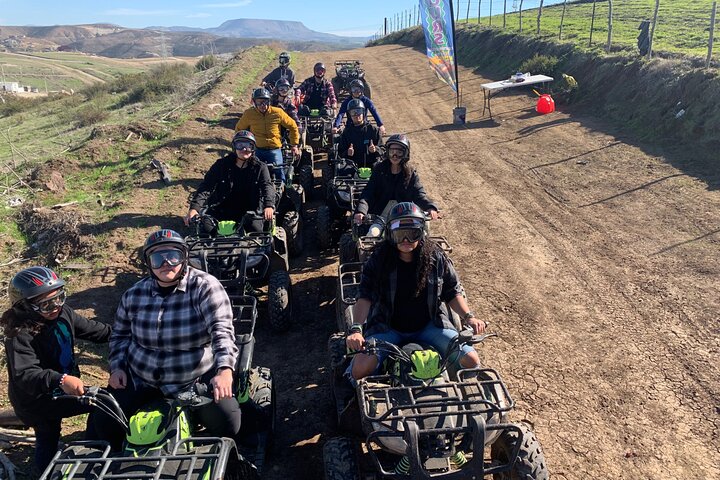 Zip lines /pink quad bikes/paintball + Transportation