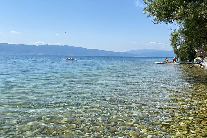Lake Ohrid Boat Trip Bay of Bones Saint Naum and Swim