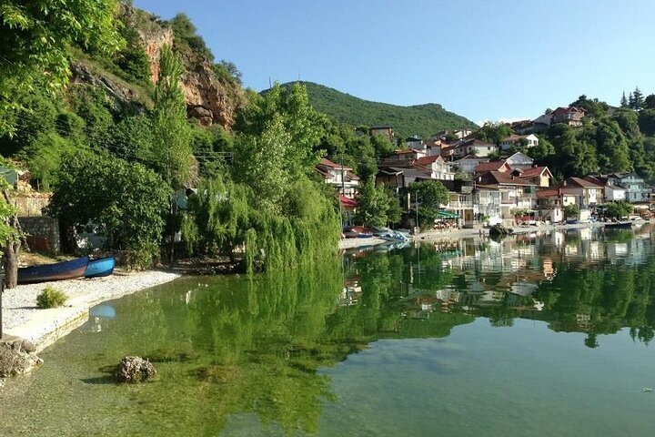 Lake Ohrid Boat Trip Bay of Bones Saint Naum and Swim