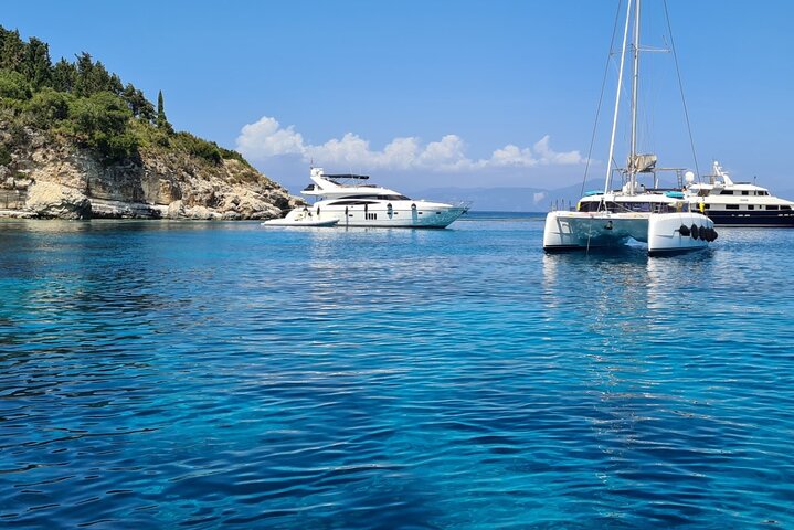 Paxos Antipaxos and Blue Lagoon Full Day Semi-Private Cruise